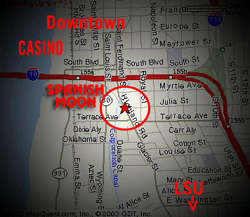 click for venue page Spanish Moon Map